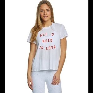 NWT Sub_Urban Riot All You Need Is Love Tee